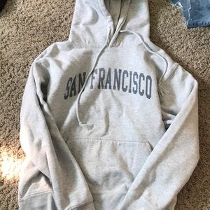 brandy melville sf hoodie